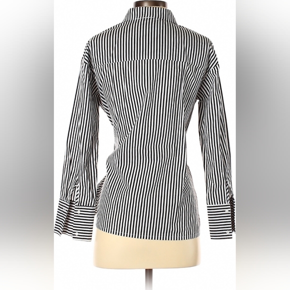 NWOT Kensie Striped Shirt - Picture 2 of 2